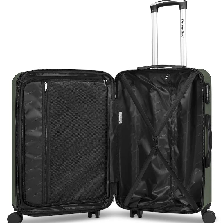Rollen Trolley-Koffer - Olive - Small