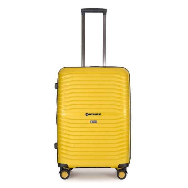 Reise Trolley-Koffer - Gelb - Medium