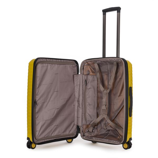 Reise Trolley-Koffer - Gelb - Medium